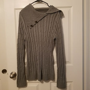 Susie Rose Grey Knit Top - Size XXL/19